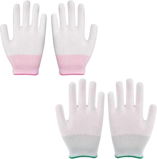 Ein Set Aus Zwei Professionellen, Hitzebeständigen Handschuhen, Bestehend Aus Ofenhandschuhen Und Küchenhandschuhen, Für Den Einsatz In Der Heißl