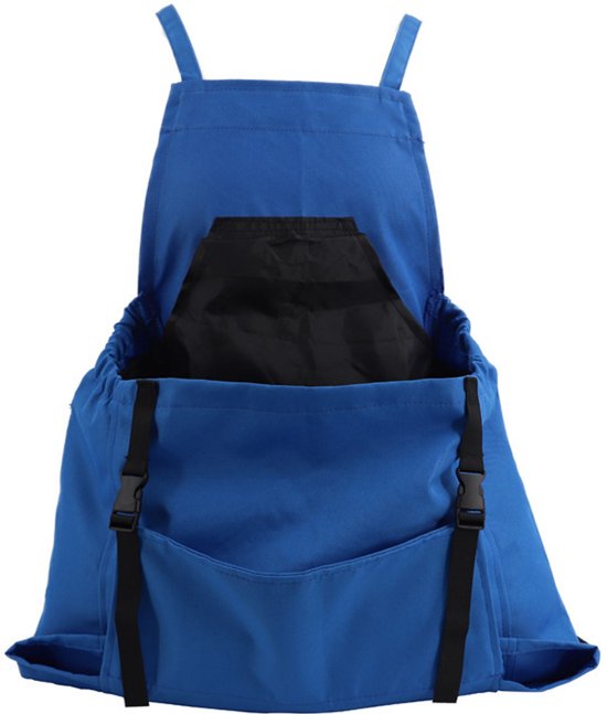 Gartenschürze Mit Großen Taschen Verstellbare Gartenschürze Mit Erntebeutel Geschenk Für Gartenliebhaber Blau