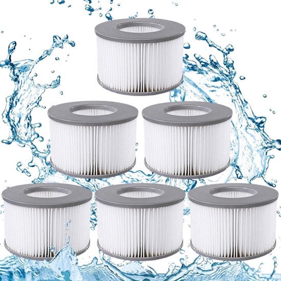 Ersatzfilter 6 Stück Für Mspa Whirlpools Filterkartuschen Wasserfilter Aufblasbare Pools Filter Pumpen Pools & Zubehör