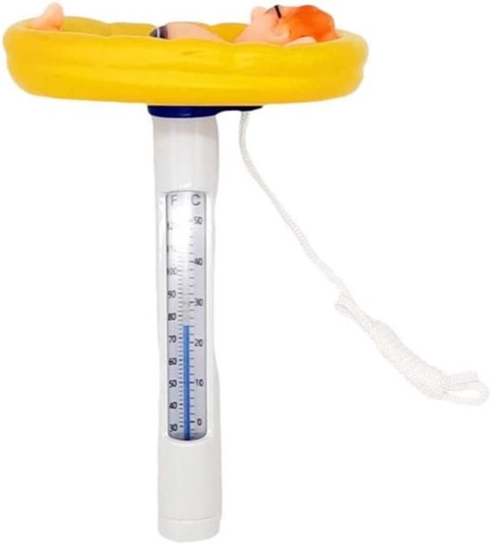 Schwimmendes Poolthermometer Multifunktionales Wasserthermometer Für Den Innen Und Außenbereich