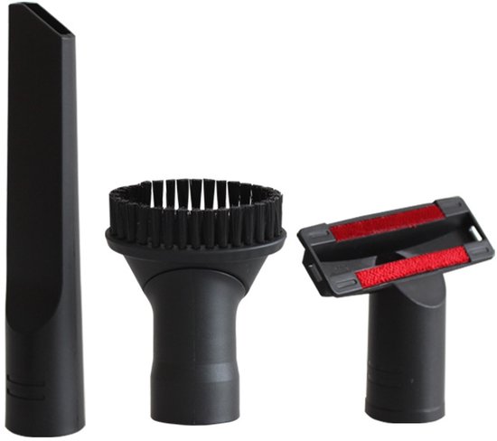 Staubsaugerzubehör, Dreiteiliges Set: Flachdüse Rundbürste Mini Bürstenkopf Passend Für Kärcher Mv2 A2004 A2054 A2024 Wd2 Wd3 Wd3p Staubsauger (3