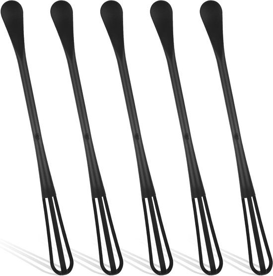 Multifunktionales Mini Schneebesen Set, 5 Teilig, Zum Schlagen, Mischen Und Backen, Mit Silikongriffen