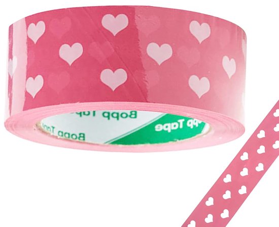 1,77 Zoll X 110 Yards Niedliches Herzförmiges Dekoband, 1 Rolle (weißes Herz Auf Rosa Hintergrund) Herz Weiß/rosa