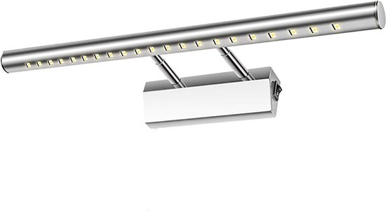 Led Badezimmerspiegelleuchte (5 W) Wandleuchte / Bilderleuchte Ip44 Wasserdicht 180° Verstellbar Mit Schalter Edelstahl Für Dekorative Schränke,