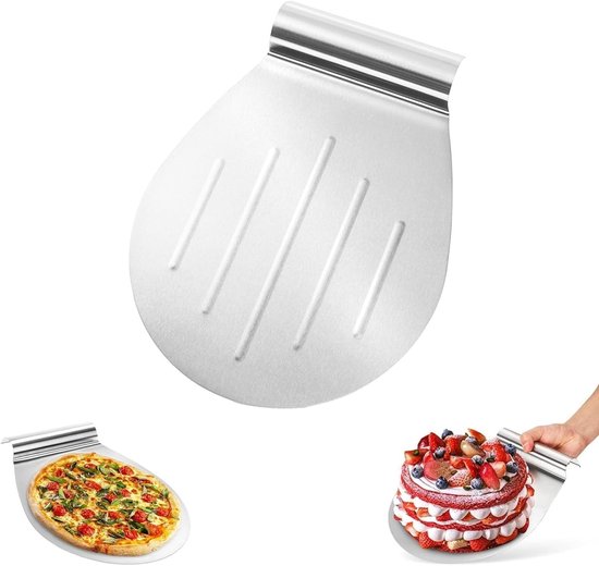 Kuchen Und Pizzaschieber Edelstahl Griff Backzubehör