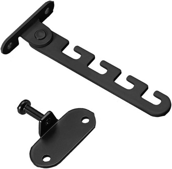 Verstellbare Fensterbegrenzer Mit Kippfunktion Material: Kohlenstoffstahl, Schwarz, 1 Stück
