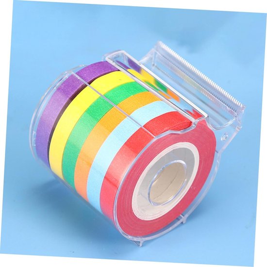 Klebebandabroller Klebebandhalter Schreibtisch Organizer Stilvoll Transparent 2 Stück Klar