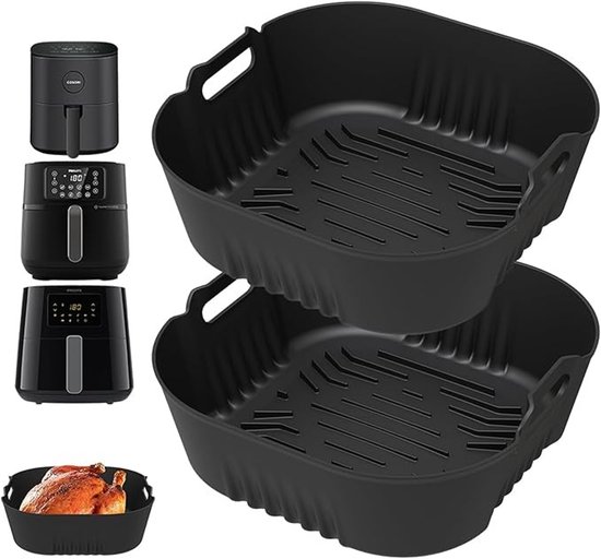 Silikon Backform Für Heißluftfritteusen 2 Stück Passend Für Philips Airfryer Xl