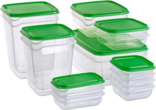 Set Mit 17 Vorratsdosen Mit Deckel Aufbewahrungsboxen Für Die Küche