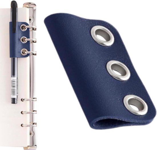 Stiftehalter Für Notizbuch Stiftclip Organizer Schreibtischorganisation Abnehmbares Design 20 X 40 X 20 Mm Blau