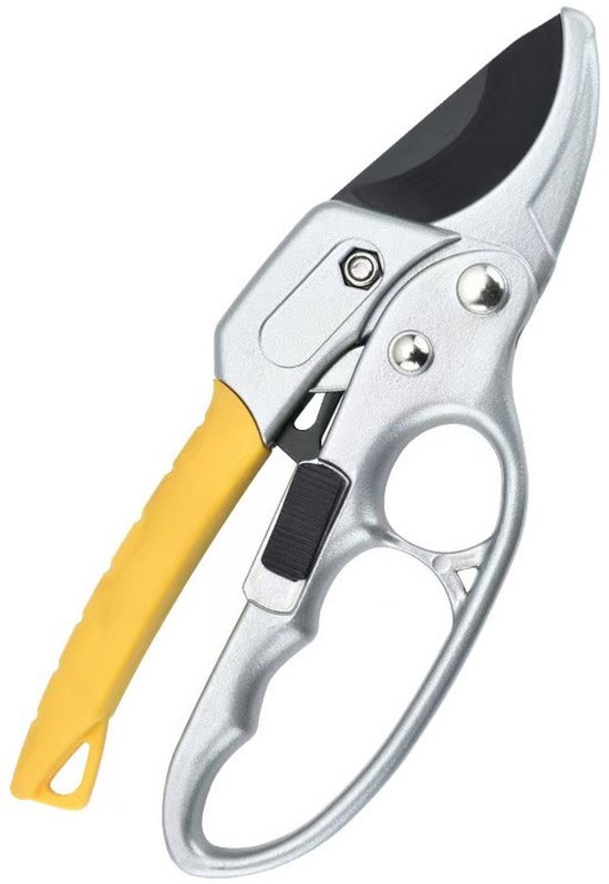 Gartenschere Astschneider, Arbeitssparend Gartenpflege Klingen Aus Sk5 Kohlenstoffstahl 20 Mm Schnittdurchmesser Gelb