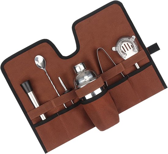 Professionelles Mixologie Set Für Camping, Picknicks Und Outdoor Aktivitäten Tragbares Cocktailset Mit Zubehör Und Tasche