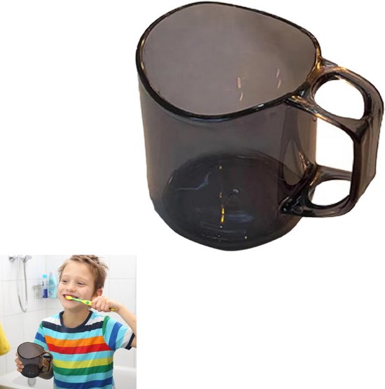 Zahnbürstenbecher Badewannenbecher Zahnbürstenhalter Einfacher Zahnbürstenbecher Badezimmerbecher 7,2 X 10 Cm Zahnbürstenspülbecher Wiederverwend