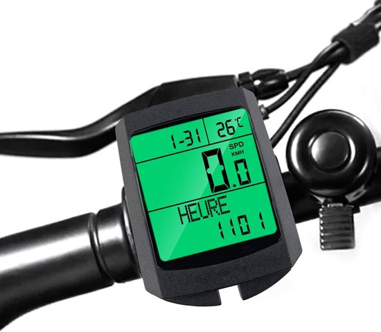 Fahrradkilometerzähler Kabelloser Fahrradcomputer Kabelloser Kilometerzähler Fahrradkilometerzähler