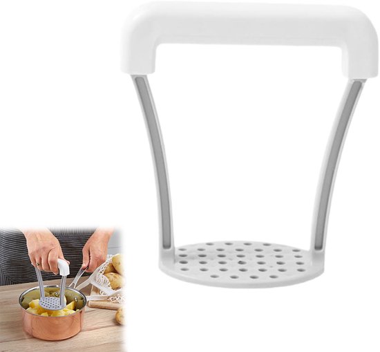 Kartoffelstampfer Kartoffelstampfer Aus Kunststoff Manueller Kartoffelstampfer Mit Komfortablem Griff Rutschfest Zum Stampfen Von Kartoffeln, Obs