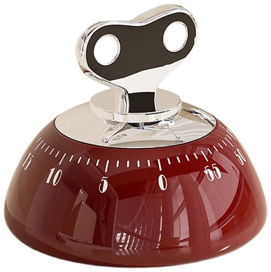 Küchentimer Magnetischer Küchentimer Kochtimer Mechanischer Retro Timer 60 Minuten Timer Magnetische Rückseite Keine Batterien Erforderlich Zum B