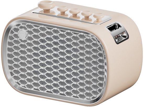 Bluetooth Lautsprecher Tragbarer, Kabelloser Lautsprecher 6 Stunden Wiedergabezeit 8 Entspannende Naturgeräusche Schlafgeräusche Notfallradio Tf