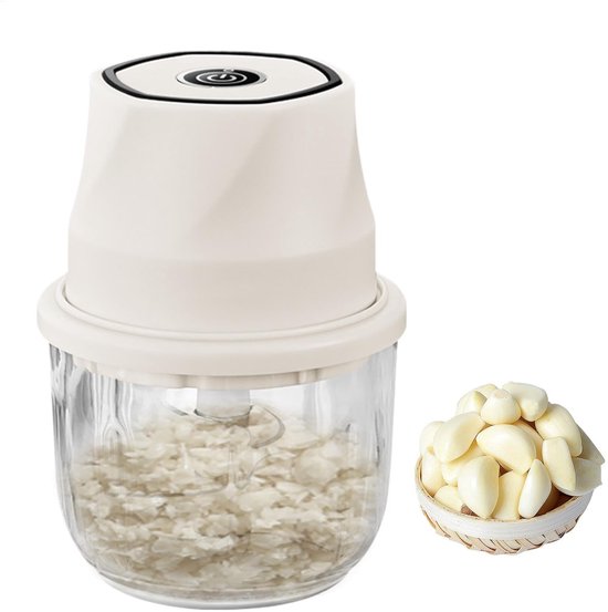 Elektrische Küchenmaschine, Kabelloser Zwiebelmixer, Gemüsezerkleinerer, Hacker, Mixer, Schneidegerät Für Fleisch Und Fisch, 15 X 10,5 X 10,5 Cm,