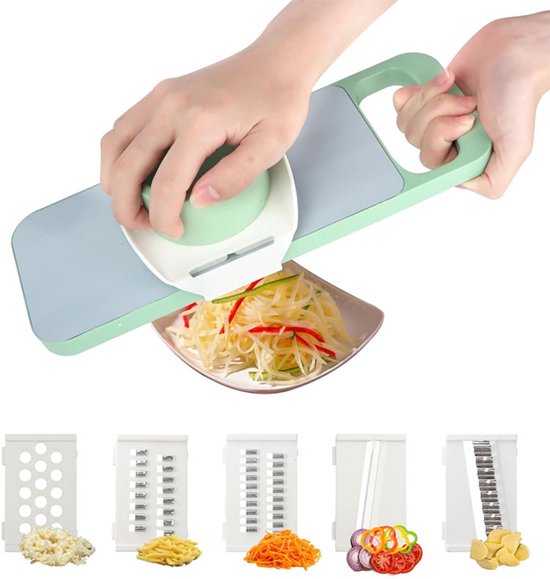 Gemüseschneider Manueller Gemüseschneider Gemüseschneider Aus Edelstahl Verstellbare Größe Perfektes Julienne Und Schneidewerkzeug Für Die Küche