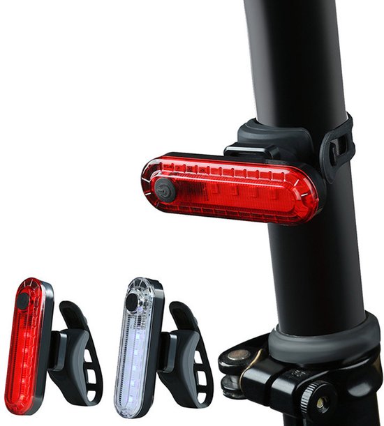 Fahrradrücklicht, Usb Ladefunktion Für Outdoor Radtouren, Helle Cob Led, Sicherheitswarnlicht, Fahrradzubehör