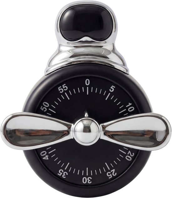 Visueller Timer Niedlicher Magnetischer Mechanischer Küchentimer Zum Kochen, Keine Batterien Erforderlich, 60 Minuten Countdown Uhr Zum Lernen, U