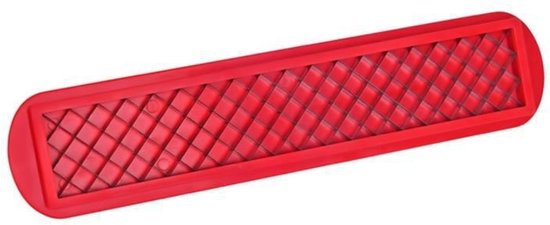Hotdog Schneider Schneideklinge Aus Edelstahl Für Küche, Grill, Picknick, Camping Und Garten 25 Cm Rot