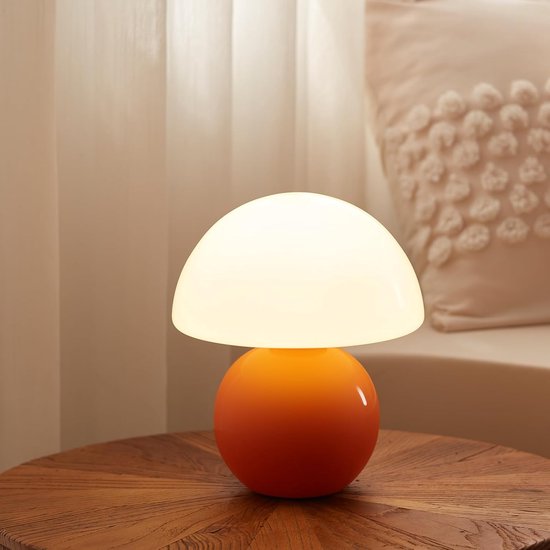 1 Keramik Pilzlampe 19 × 12 × 21 Cm Tischlampe Für Schlafzimmer Und Wohnzimmer Niedliche Mini Lampe In Pilzform Einzigartige Wohnzimmerdekoration
