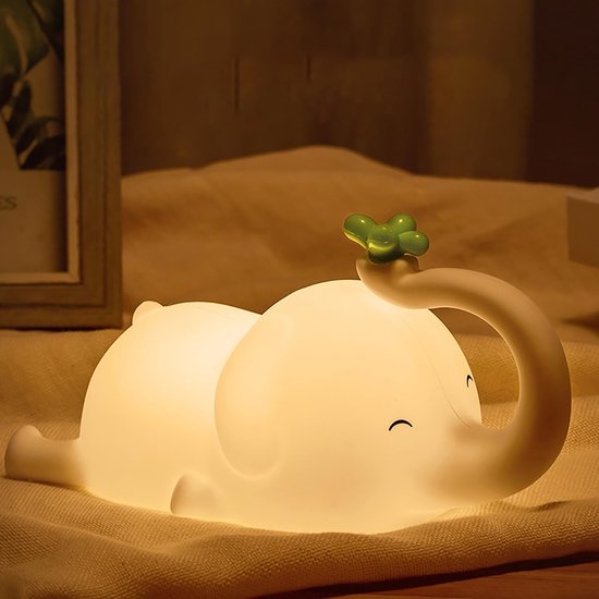 Elefanten Nachtlicht Dimmbar Usb Aufladbar Silikon