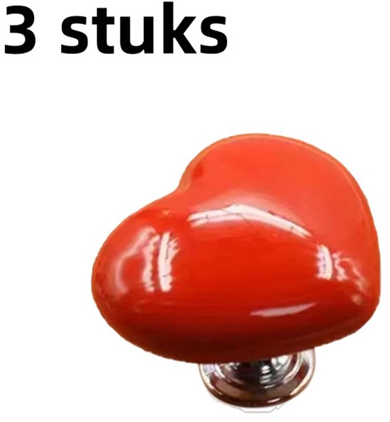 3 Teiliger Toilettenspülknopf Druckknopf Farbton: Rot