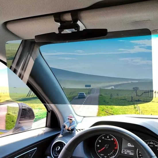Für Autos: Polarisierte Sonnenblenden Sind Länger, Blockieren Effektiv Das Sonnenlicht Und Sind Entspiegelt. Sie Filtern Ultraviolette Strahlung,