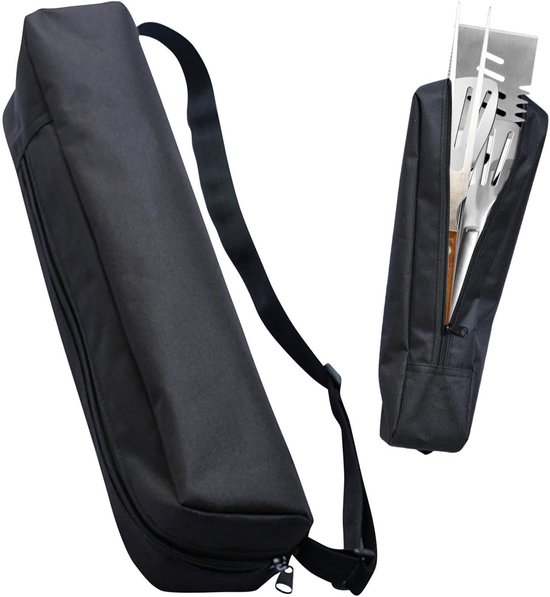 Grillwerkzeugtasche Aufbewahrungstasche Für Grillzubehör Camping Und Grillen Wasserdichtes Oxford Gewebe