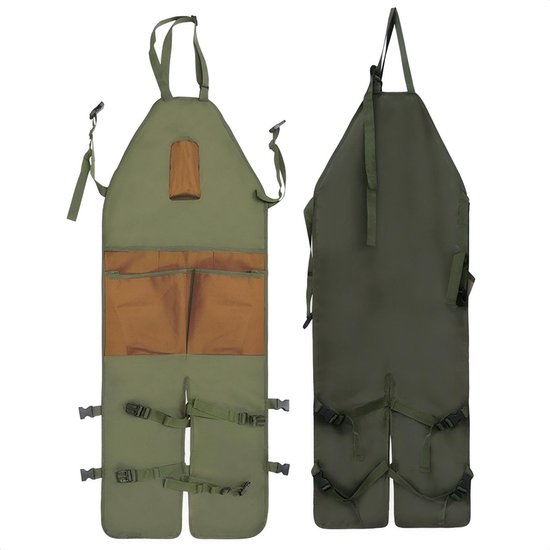 Gartenschürze Mit Mehreren Taschen, Werkzeugschürze, Oxford Gewebe, Geteilte Beine, Für Grillen, Cafés, Küchen, Malen, Holzarbeiten, Gartenarbeit