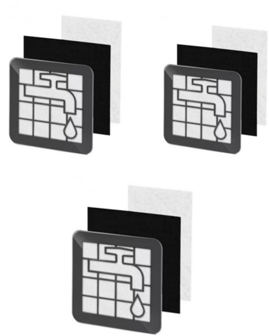 Filtersets Für Philips 2000er Serie Xb2022, Xb2023, Xb2042, Xb2062, Xb2122, Xb2123, Xb2125, Xb2142 Ersatz Staubsaugerfilterset Für Waschbare Und
