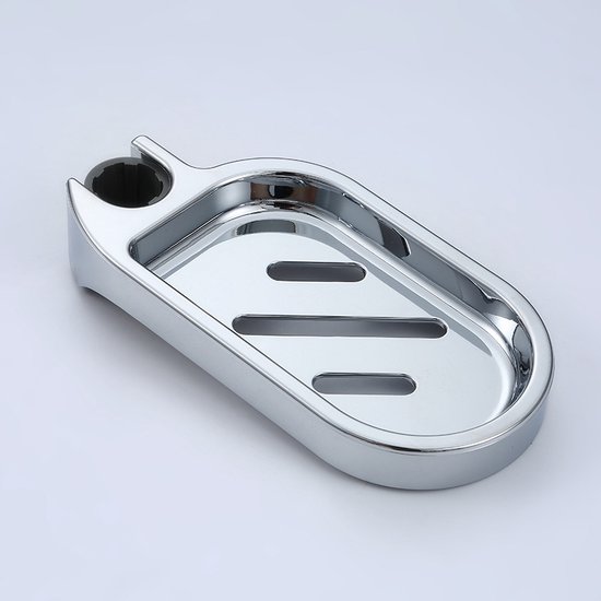 2 Teilig Seifenhalter Seifenschale Schwammhalter Für Den Wasserhahn Edelstahl Silber 16,2 X 8,8 Cm Mit Abfluss Für 22 M Stange Aufbewahrungsregal
