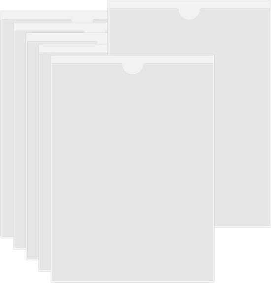 Selbstklebende, Transparente Etikettenhalter, Selbstklebende Etikettenbeutel Aus Weicher Pvc Folie Zum Organisieren Und Schützen Von Karten, Selb