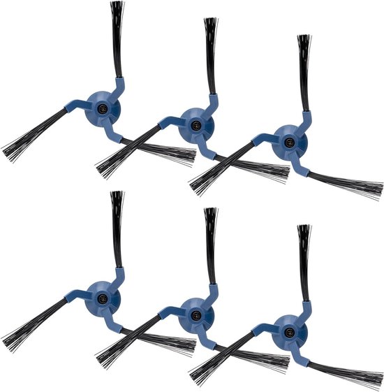 6-teiliges Ersatz-seitenbürsten-set Passend Für Eufy X10 Pro/ X10 Pro Omni Zubehör - Staubsaugerteile - Seitenbürsten
