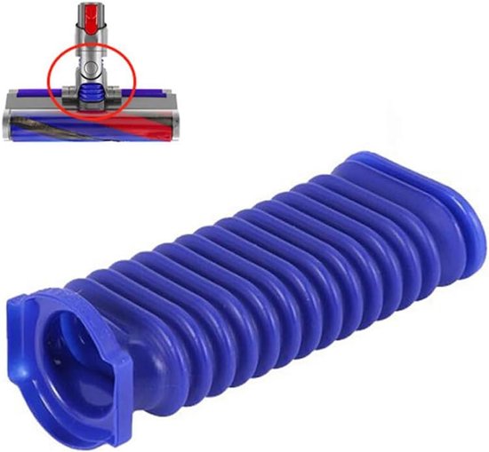 Ersatzschlauch Aus Blauem Velours Passend Für Dyson Staubsauger V6, V7, V8, V10, V11 Und V15