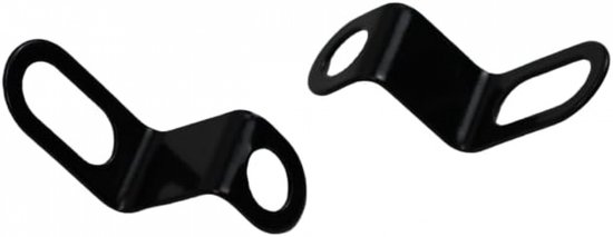 Stück Blinkerhalterungen Blinkerhalter Blinkerclip Für Motorrad Z Förmige Halterung Universell 12 Mm Bohrung Schwarz Für Fahrrad Und Elektromotor