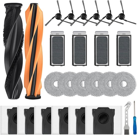 26 Teiliges Zubehörset Für Den Dreame X50 Ultra Complete / L50 Pro Ultra Saugroboter