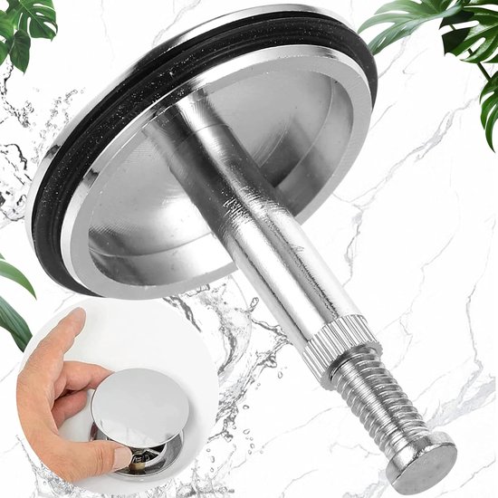 Badewannenstöpsel Badewannenstöpsel 43 Mm Waschbeckenstöpsel Abflussstopfen Aus Massivem Messing Badewannenstöpsel Mit Verstellbarer Schraube Abf