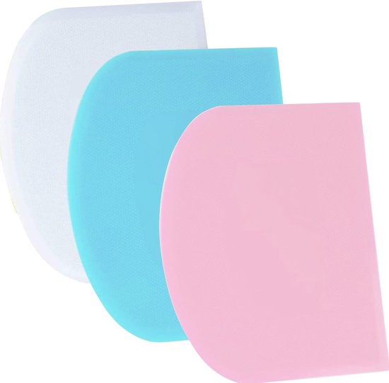 3 Teiliges Set Mit Ecken Und Kantenausstechern Für Brotteig, Rutschfester, Bpa Freier Kunststoffschaber, Teigschneider, Backwerkzeug, Geformter S