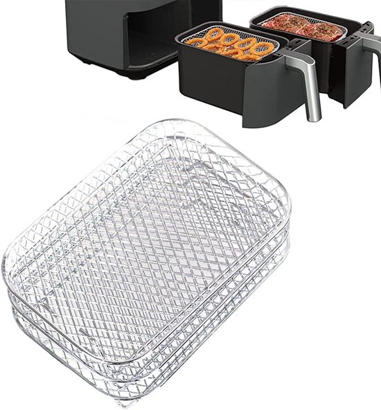 Passend Für Ninja Airfryer Dz201 3 Lagiger Toast /dörrrahmen Edelstahl 304 Doppeltes Airfryer Zubehör