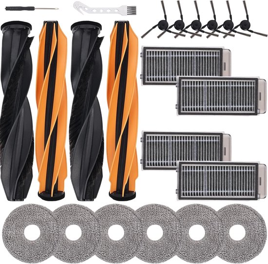 Zubehörset Für Dreame X50 Ultra Complete/l50 Pro Ultra/l40s Pro Ultra/x50 Master/mova V50 Ultra Saugroboter 20 Teilig