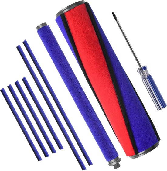 Ersatz Walzenbürste Mit Plüschbändern, Passend Für Dyson V6, V7, V8, V10, V11, Dc62, Dc58, Dc59, Dc74, Hauptbürstenzubehör 966488 01