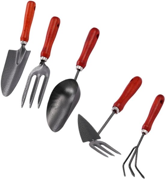 Praktisches Gartengeräte-set: Schaufel, Rechen, Ergonomischer Griff, Leicht, Zum Auflockern Des Bodens Und Jäten Von Unkraut.