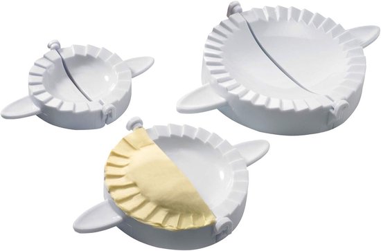 Ravioli Formenset, Empanada /pierogi Form, 3 Teilig, Ø 7,5/9,5/12,5 Cm, Kunststoff,