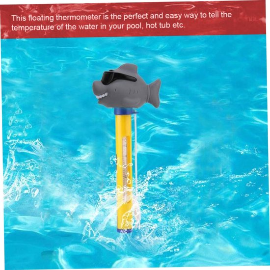 Wasserthermometer Mit Seil Für Schwimmbad, Spa Und Teich Schwimmend