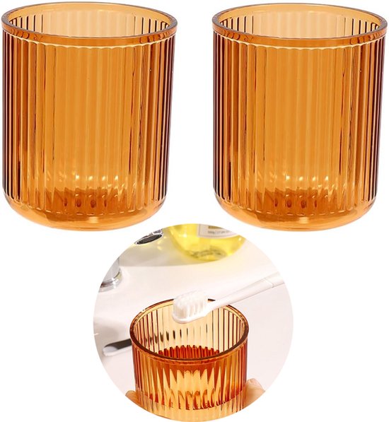 Zahnbürstenbecher Badewannenbecher Zahnbürstenhalter Einfacher Zahnbürstenbecher Bruchfest Badezimmerbecher Zahnbürstenspülbecher Wiederverwendba
