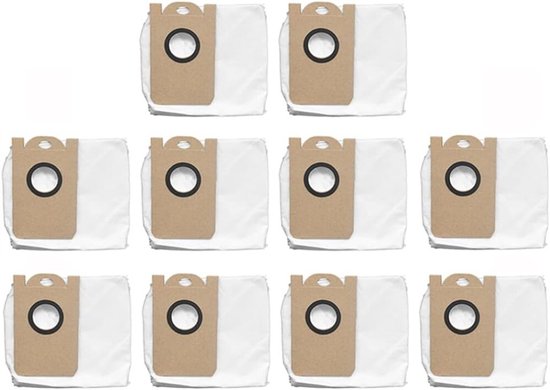 10 Auslaufsichere Staubbeutel, Speziell Für Die Staubsauger Proscenic M7 Pro Und M8 Pro