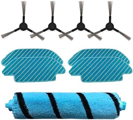Teppichbürsten Und Wischmopp Set, Passend Für Conga 3490 4090, Xiaomi Styj02ym Staubsauger